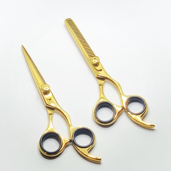 Barber Scissor Set Japanese Cutting & Thinning - Picture 2 of 6